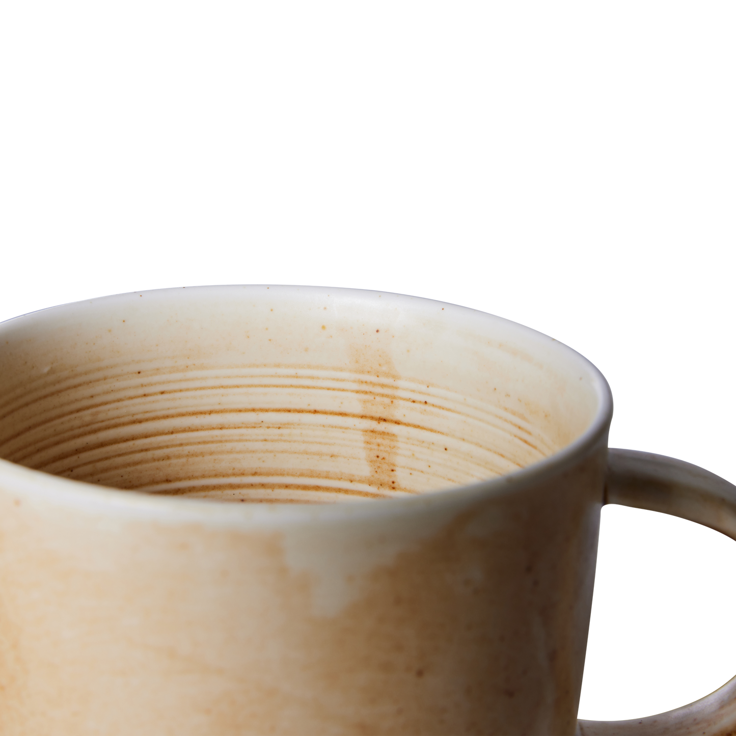 Rustic Cream / Brown Chef Ceramics Mug