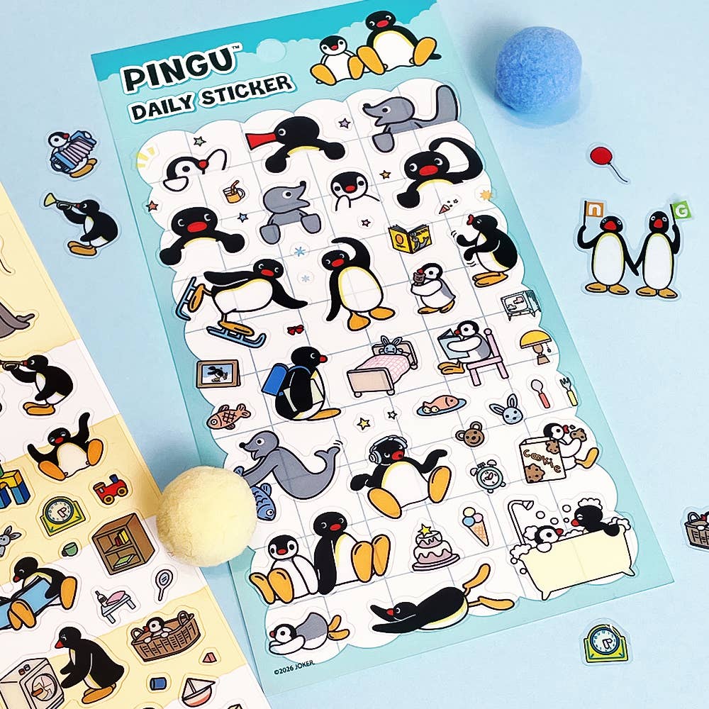 Pingu Sticker Sheets