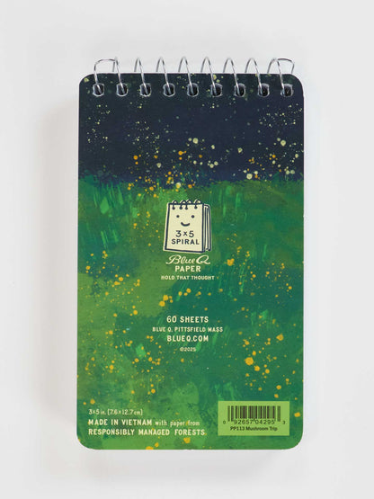 Notes From My Mushroom Trip Notepad