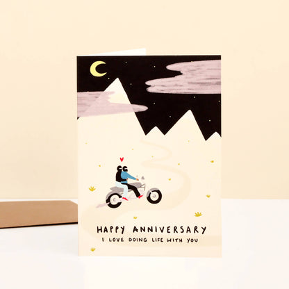 Bikers Anniversary Card