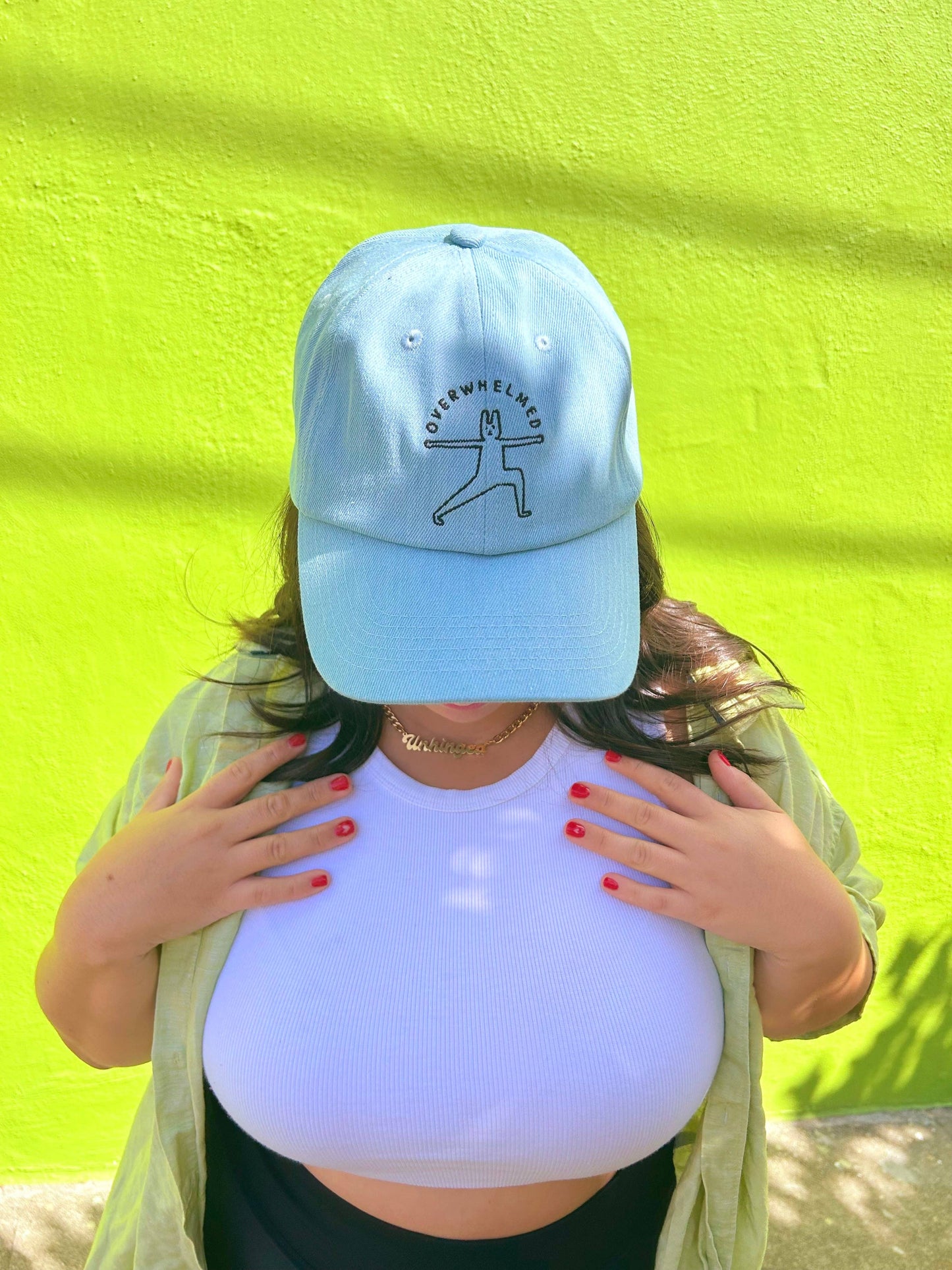 Overwhelmed Cap