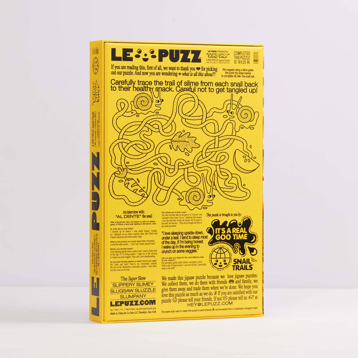 Le Puzz Slime Shop Jigsaw **coming soon