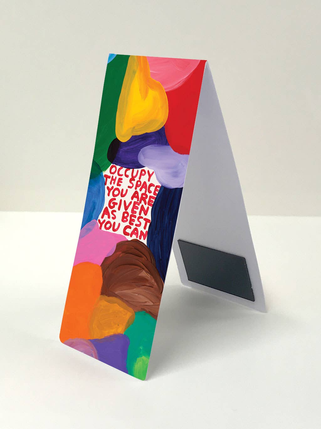 Occupy The Space - Shrigley Magnetic Bookmark