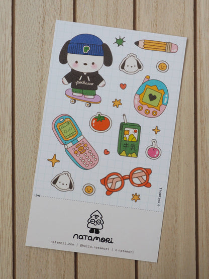 Pochacco Sticker Sheet
