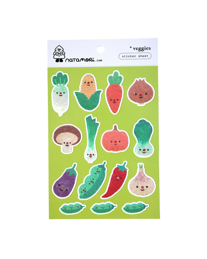 Veggies Sticker Sheet