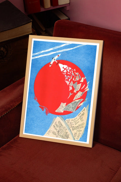 The Wind Rises - Téo Transinne A3 Print