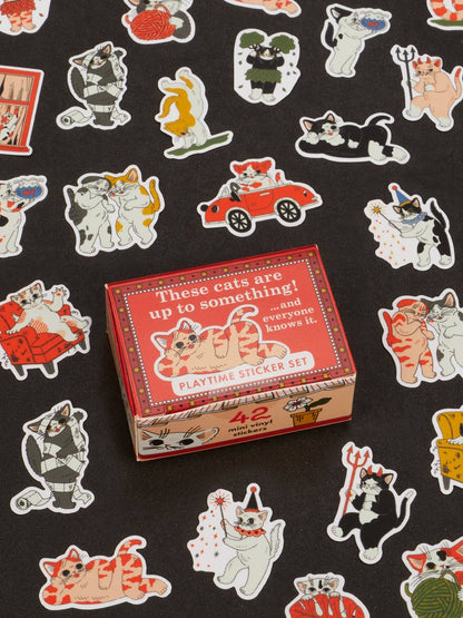 These Cats Are Up To Something! Sticker Box **coming soon**