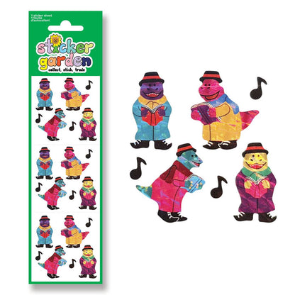 Prism Carolling Dinosaurs Stickers