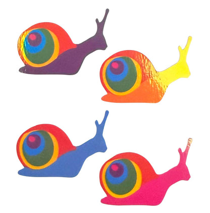 Rainbow Snail Sticker Sheet