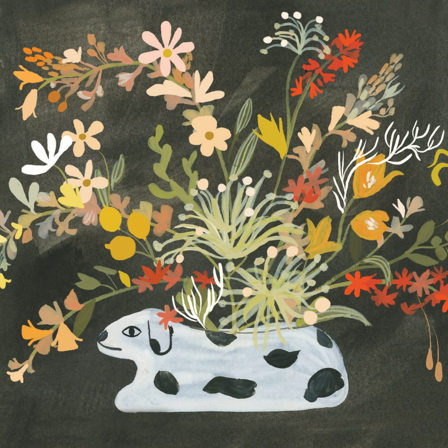 Dalmation Thank You Card