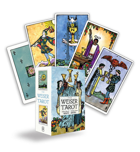 Weiser Tarot by Arthur Edward Waite: Flashcards; 64 pages / English
