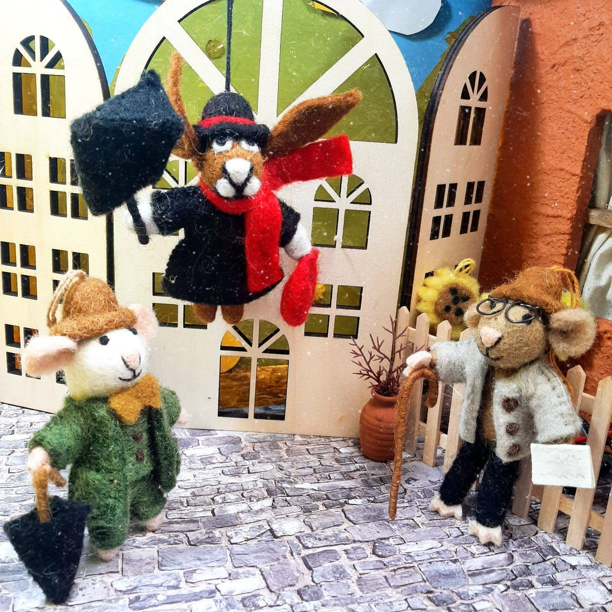 Mary Hoppins Felt Decoration