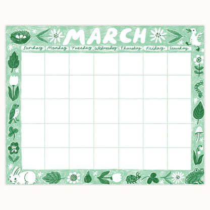 Phoebe Wahl Giant Sheet Calendar