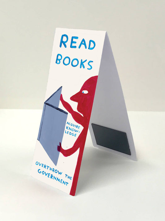 Read Books  - David Shrigley Magnetic Bookmark