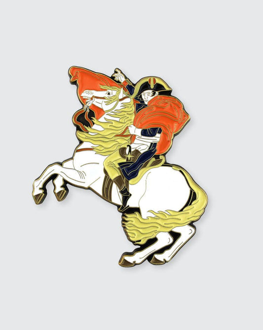 Napoleon Crossing the Alps • Enamel Pin