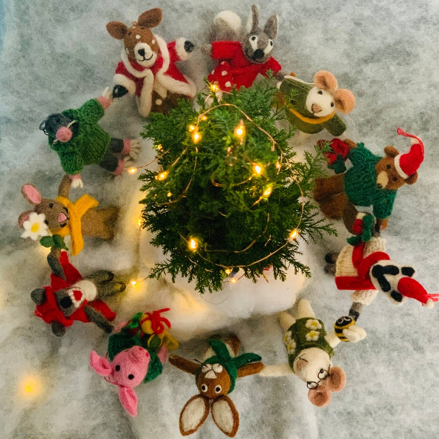Isaac the Mouse Felt Decoration