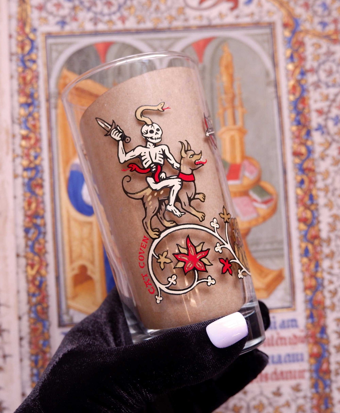 Medieval Battle - Drinking Glass: Single