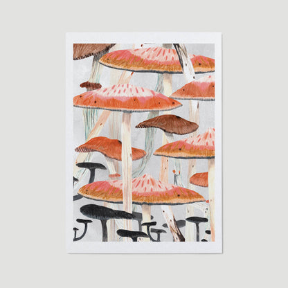 Mushroom Valley A3 Print