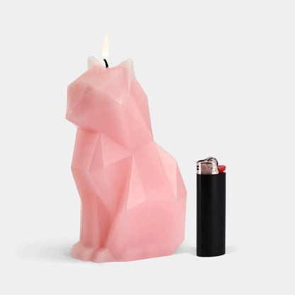 Pyropet Cat Skeleton Candle