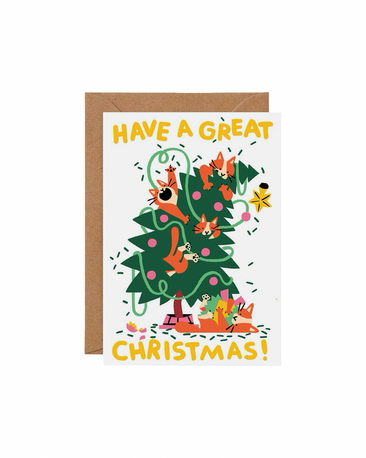 Great Christmas Cats Card