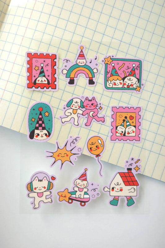 Party Sticker Sheet