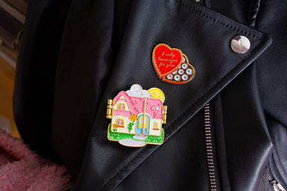 Endless Summer enamel pin