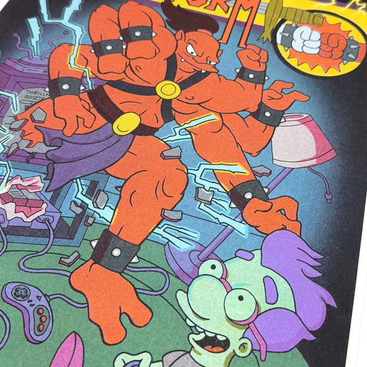 Bonestorm Riso Print