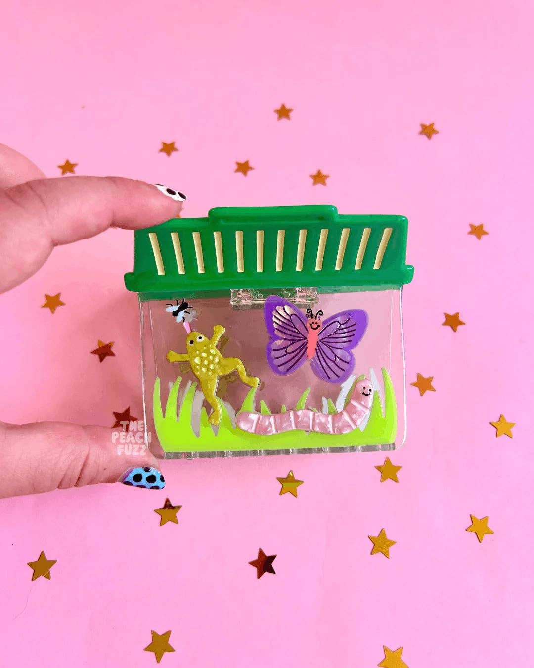 Bug Box Hair Claw