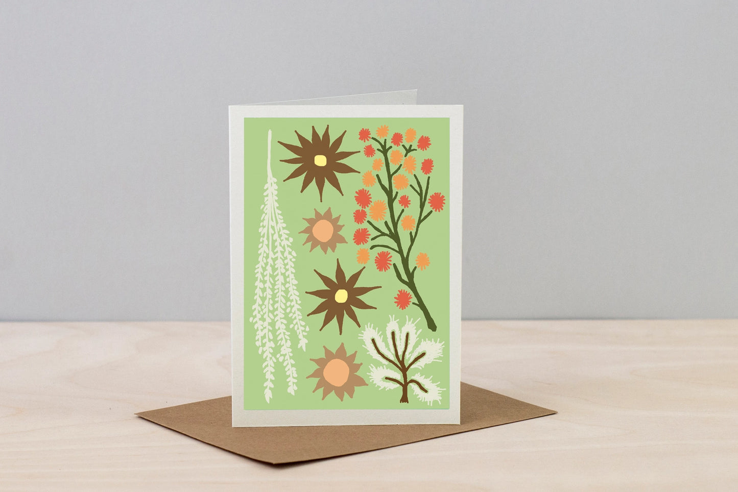 Blumen x Wald Dried Greeting Cards