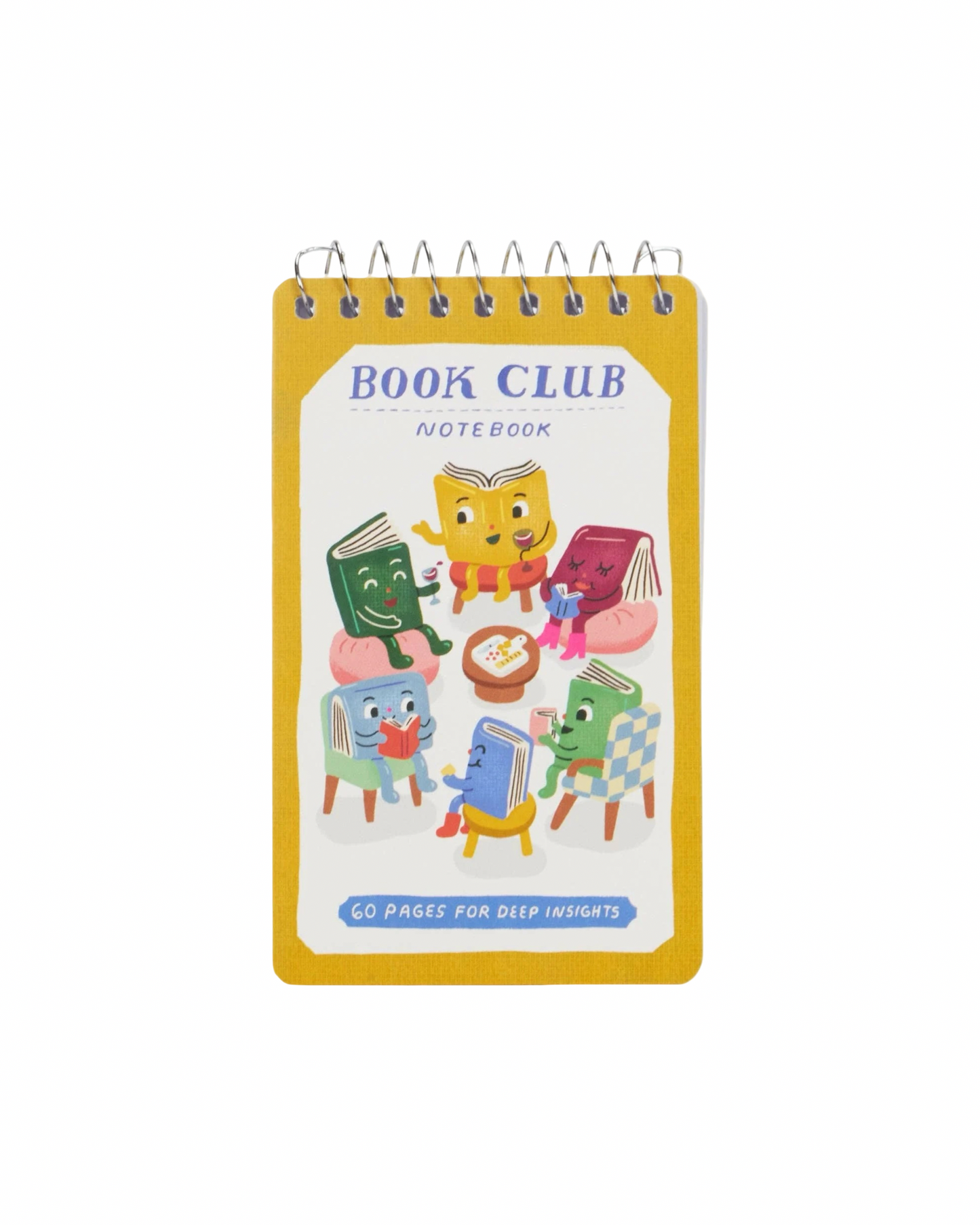 Book Club Mini Spiral Notebook