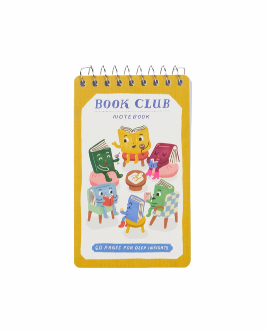 Book Club Mini Spiral Notebook