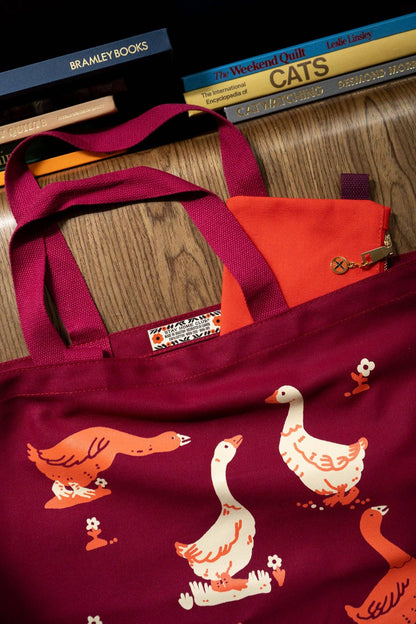 Goose Morning Tote Bag