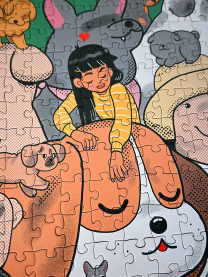 "DOGS" 500 Piece Puzzle