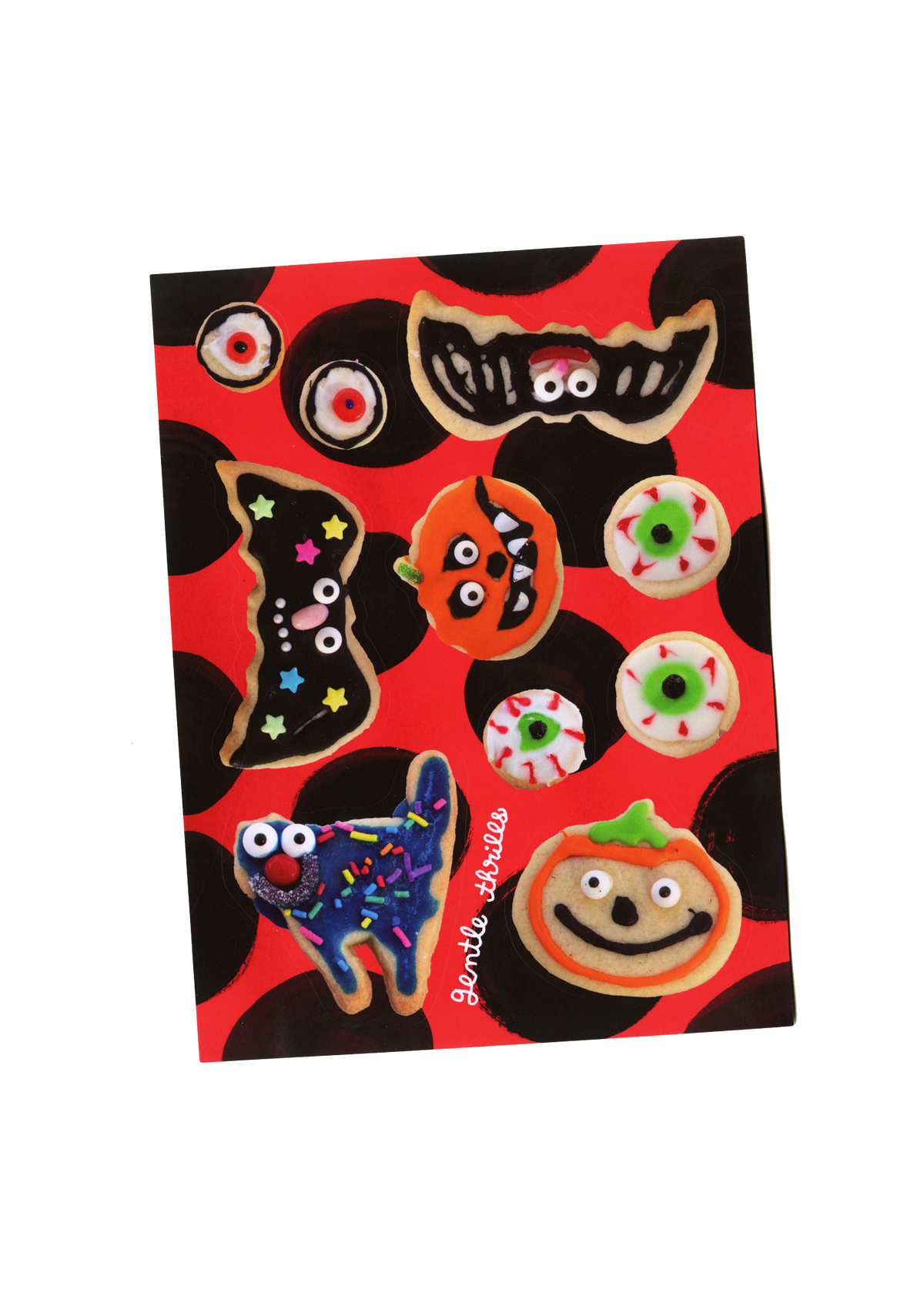 Gentle Thrills Halloween Cookies Sticker Sheet