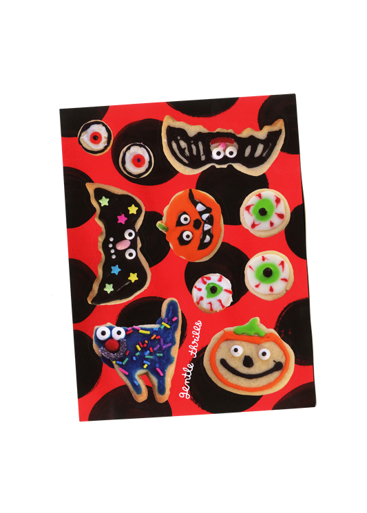 Gentle Thrills Halloween Cookies Sticker Sheet