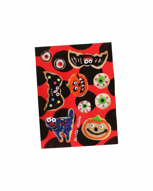Gentle Thrills Halloween Cookies Sticker Sheet
