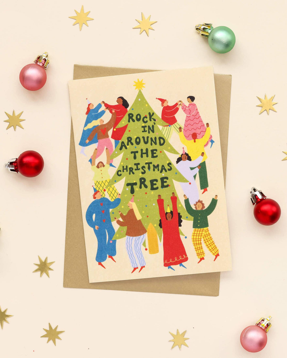 Rockin Around Christmas Card