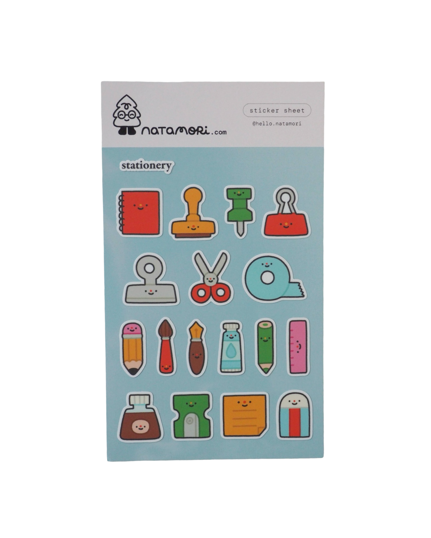 Stationery Sticker Sheet