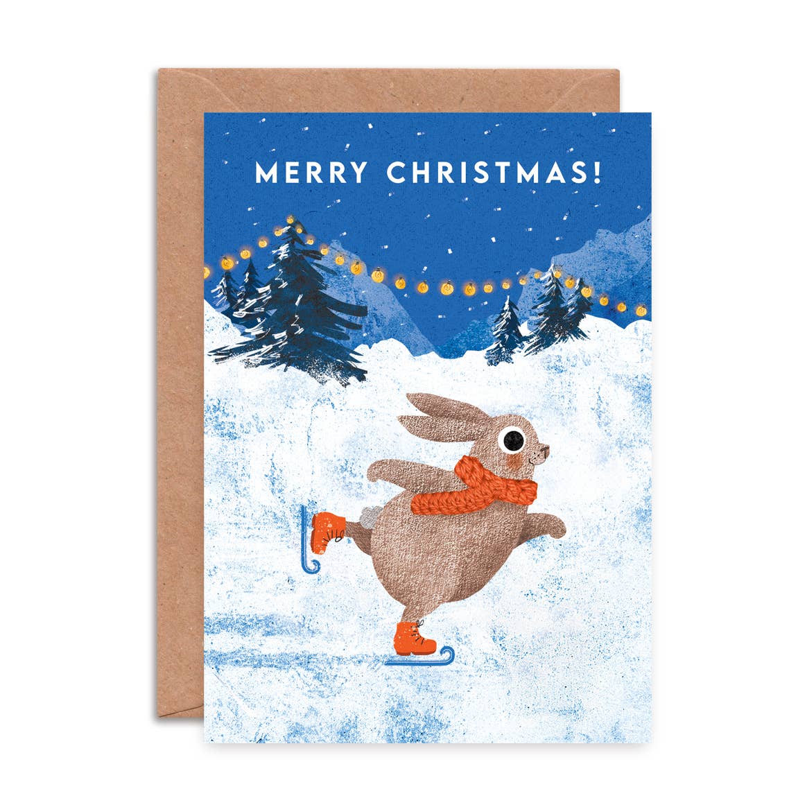 Christmas Snow Scene - Box of 8 Assorted Cards