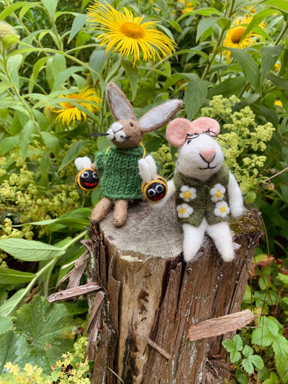 Isaac the Mouse Felt Decoration