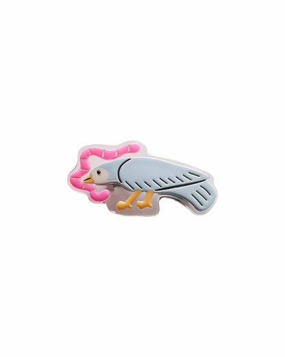Early Bird Mini Barrette Hair Clip