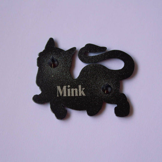 Dumb Medieval Lion enamel pin