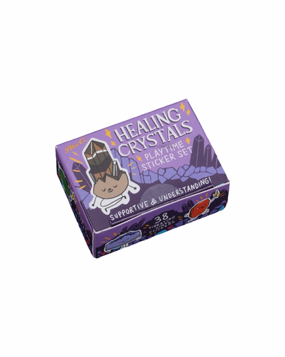 Healing Crystals Sticker Box