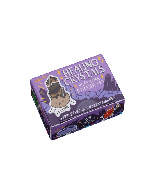 Healing Crystals Sticker Box