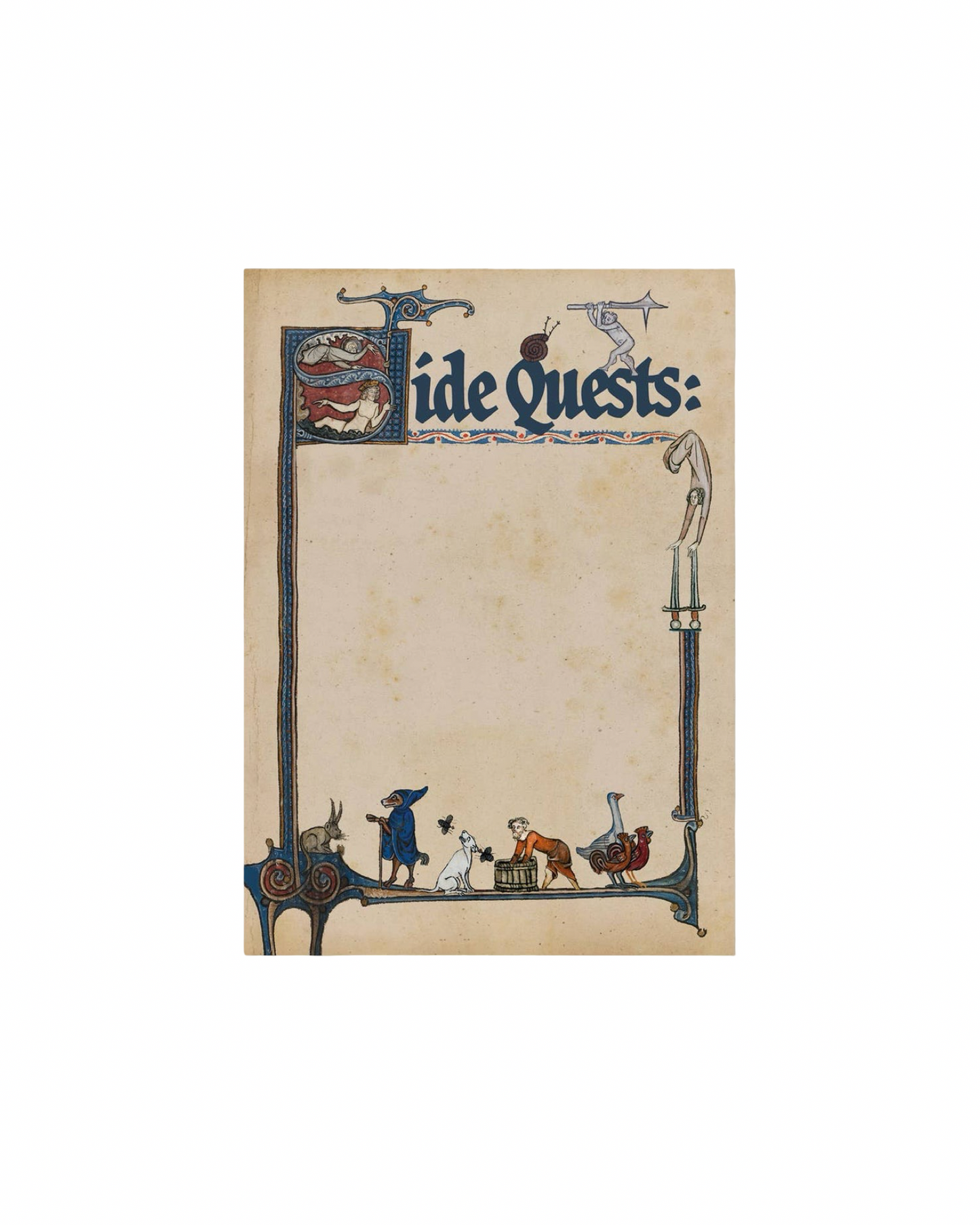 Side Quests Notepad