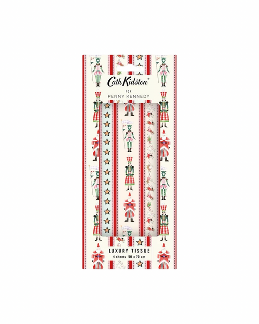 Nutcracker Stripe Tissue Paper