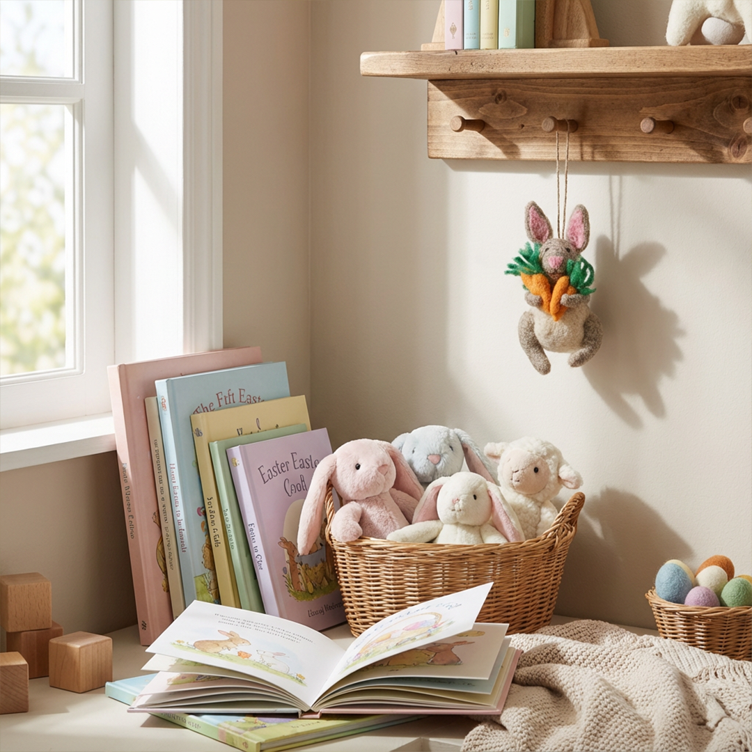 Beatrix Bunny Felt Decoration