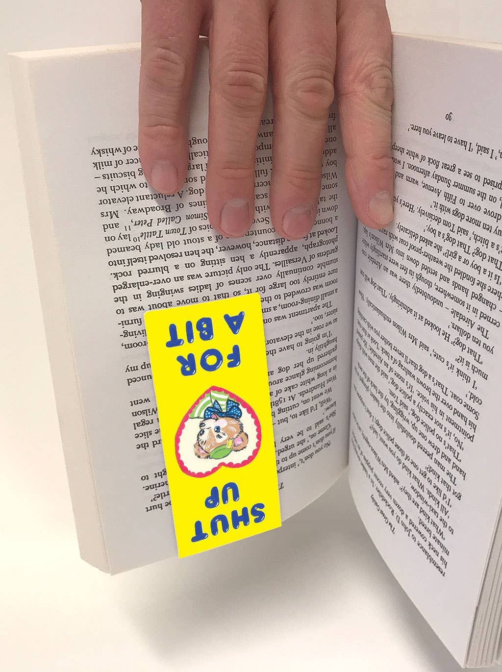 Shut Up For A Bit Magnetic Bookmark