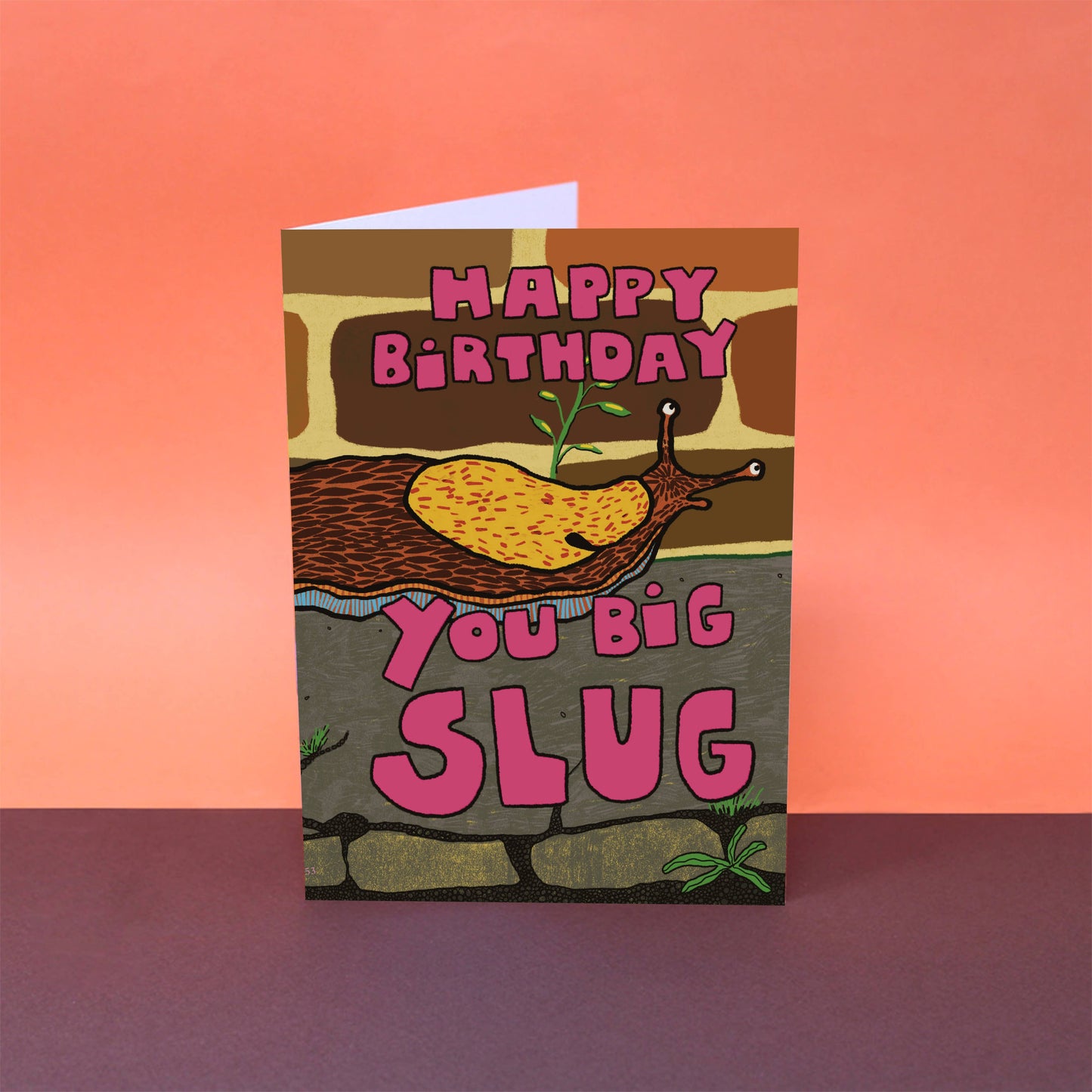 Big Birthday Slug Card
