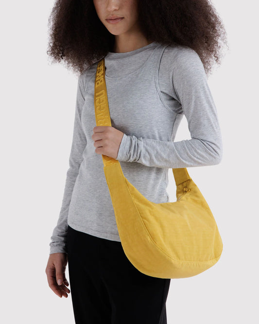 Sunflower Medium Nylon Crescent Baggu